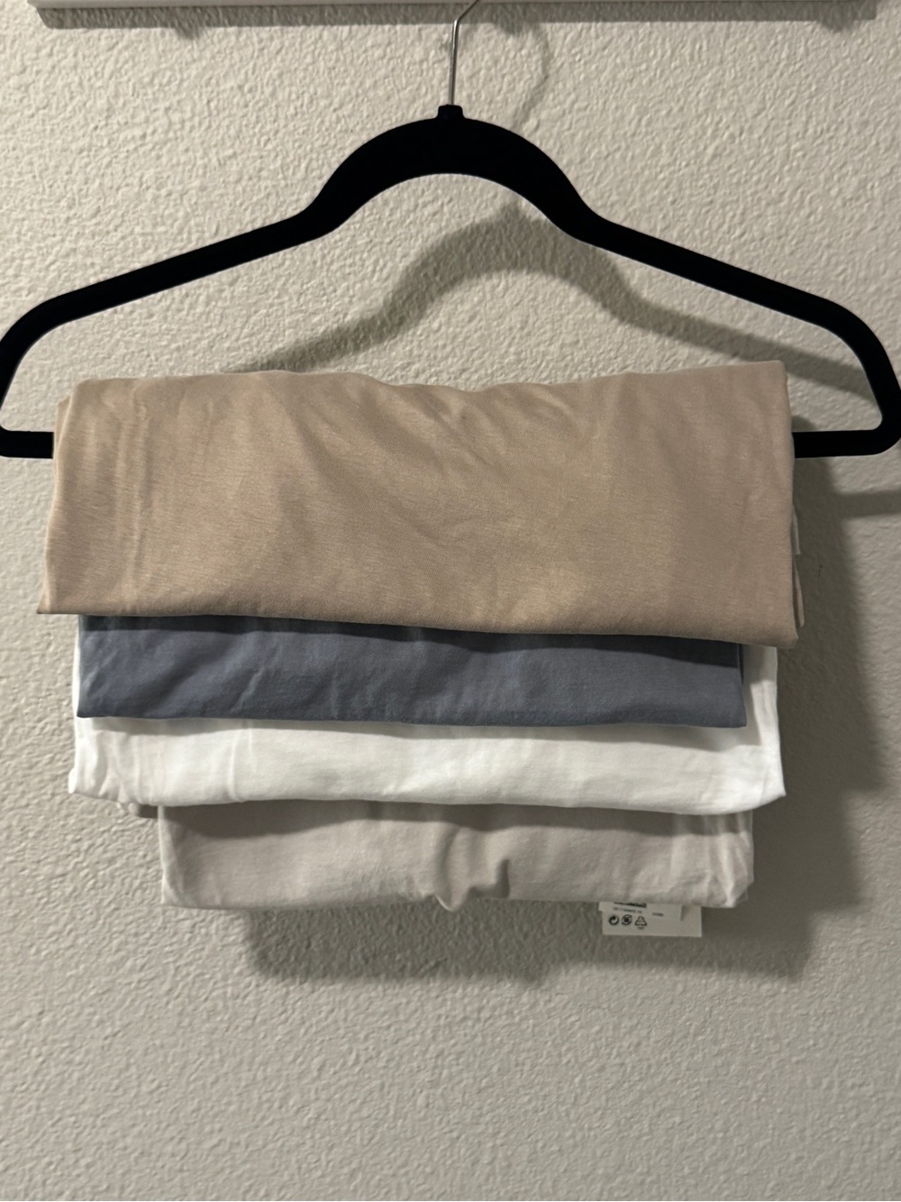 H&M Essentials  Crewneck Tees - NEUTRALS- size XL